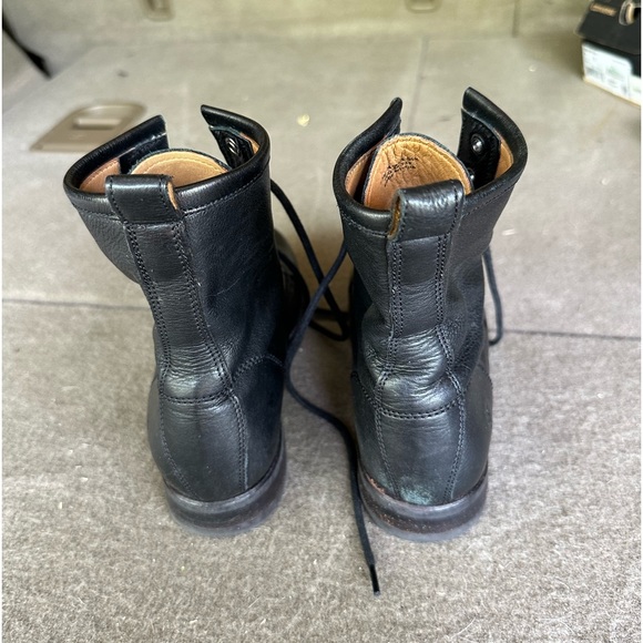 Like New Frye Combat Boots - Picture 3 of 5